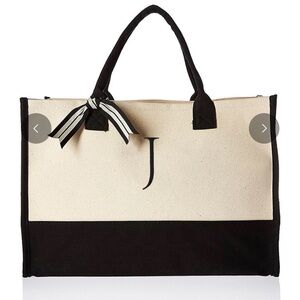 Farmhouse is my style Black and Cream Tote Bag New